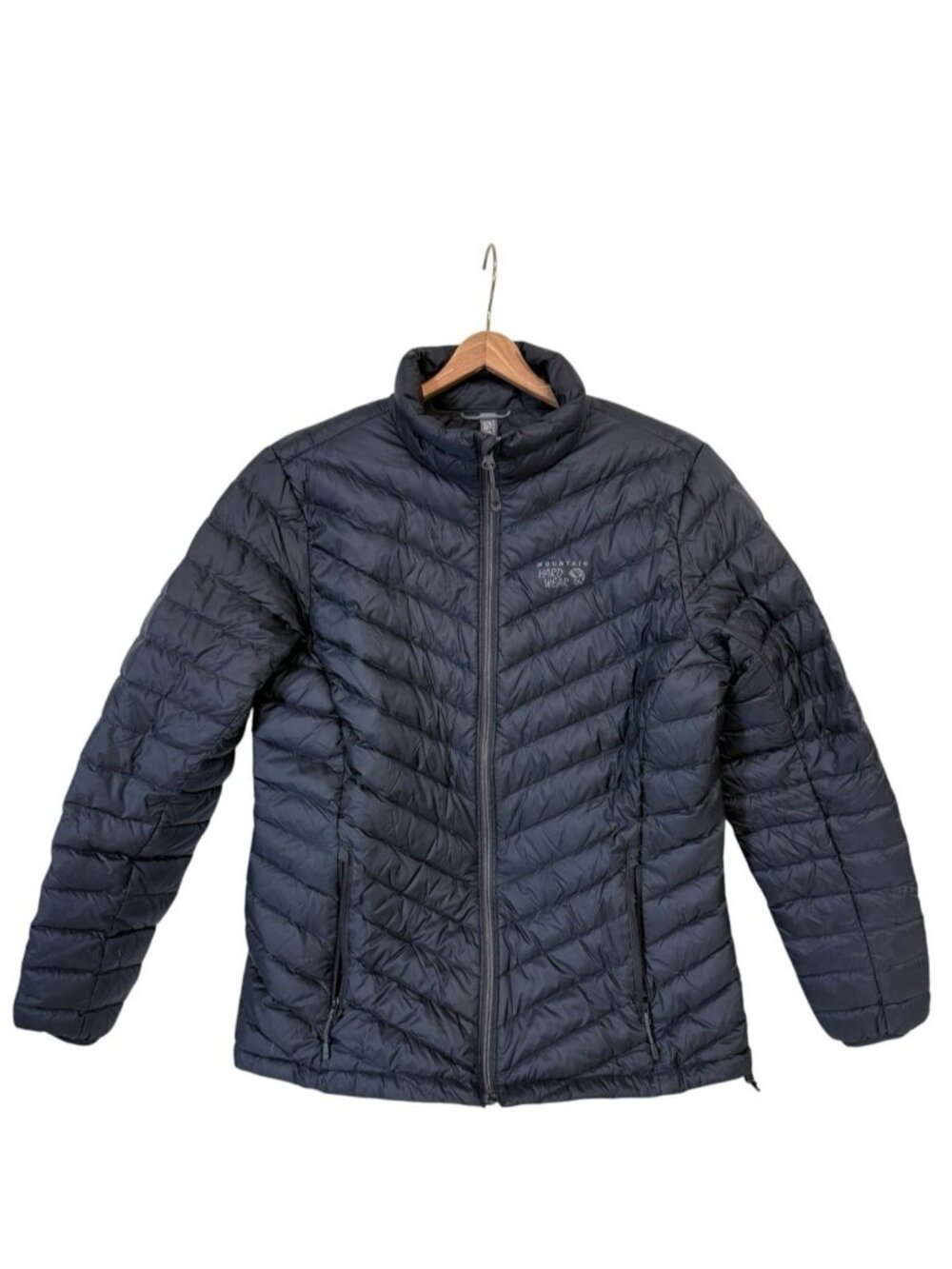 Mountain Hardwear Q.Shield 650 Down Puffer Women's Large Black Full Zip